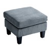 Modern L-Shaped Sectional Sofa with Padded Cashmere, 3-Seater - 4 of 4