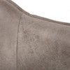 Set of 2 Jonas Dining Arm chairs Gray/Black - Buylateral: Mid-Century Modern, Rubberwood Frame, Polyester Upholstery - 4 of 4