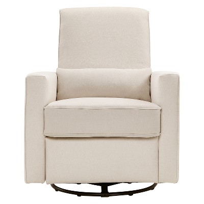 DaVinci Piper Recliner and Swivel Glider, Greenguard Gold Certified - Cream