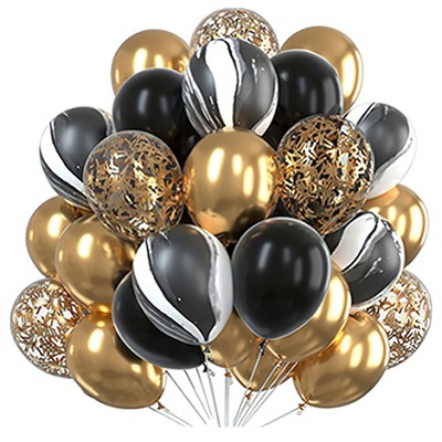 30 Pcs Sequin Confetti Latex Party Balloons Set,12 inch Red Balloons for Wedding Bridal Engagement Graduation Shower New Year Birthday Party Decor