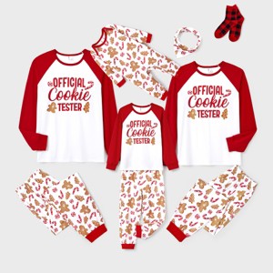 PATPAT Family Christmas Pjs Matching Sets Holiday Jammies Sleepwear Christmas Pajamas for Family Xmas Outfits with Socks - 1 of 4