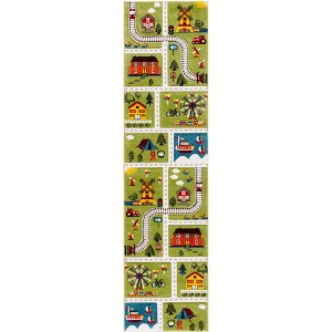 Carousel Kids CRK197 Power Loomed Indoor Rugs - Safavieh Kids - 1 of 4