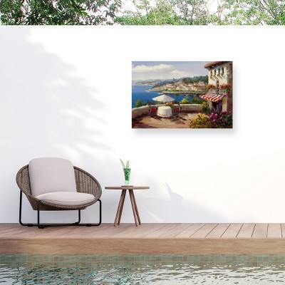 "Italian Afternoon" Outdoor All-Weather Wall Decor