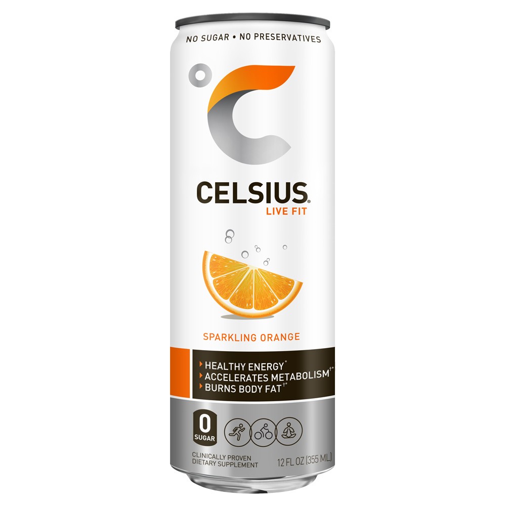 UPC 889392000313 product image for Celsius Sparkling Orange Energy Drink - 12 fl oz Can | upcitemdb.com