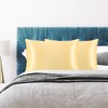 PiccoCasa Satin Enveloped Pillowcase with Eye Mask & Scrunchie 2 Pcs - 2 of 3