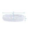 Human Dog Bed,Giant Extra Large Memory Foam Human Size Pet Bed for People with Storage Pocket Cover-Maison Boucle - 4 of 4