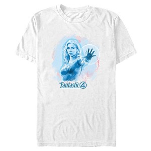 Mens The Fantastic Four: First Steps Invisible Woman Portrait T Shirt - 1 of 4