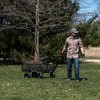 Gorilla Carts Steel Utility Cart, 4 Cubic Feet Heavy Duty Garden Wagon Outdoor Moving Cart with Wheels, 900 Pound Capacity, Removable Sides, Gray - 4 of 4