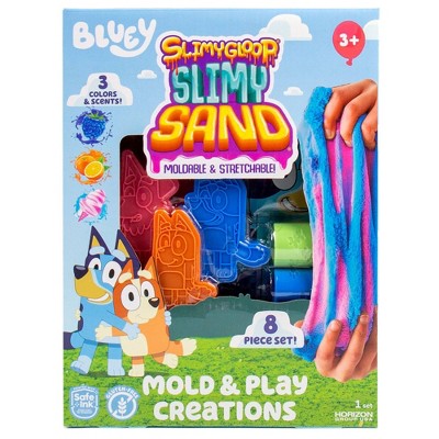Bluey Slimygloop Slimy Sand Mold & Play Creations : Target