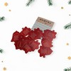Unique Bargains Christmas Stickers for Ceramic Glass Metal Paper Plastic Peel Red White 1Set - 2 of 4