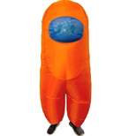 Amongst Us Imposter Sus Crewmate Inflatable Child Costume Orange | Standard