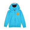 Sesame Street Cookie Monster Boy’s 2-Pack Cosplay Zip Front Hoodie & Joggers Set - 2 of 4