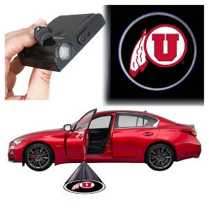 NCAA Utah Utes LED Car Door Light - 1 of 2