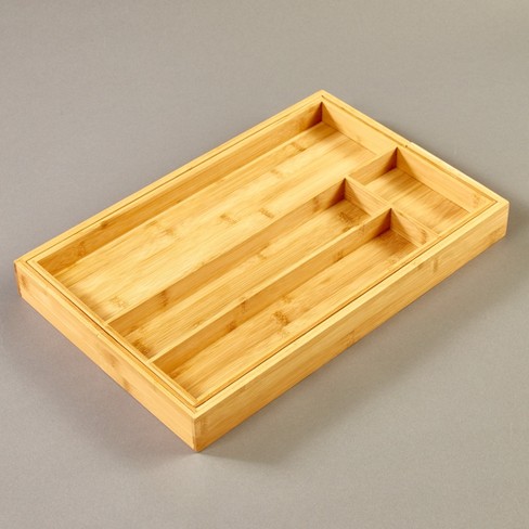 Flatware drawer tray