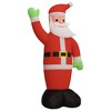 VidaXL Christmas Inflatable Santa Claus with LEDs 145.7" - 2 of 4