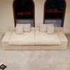 GDFStudio Alverra 118" Modular Corduroy Upholstered Compressed Sectional Sofa - 2 of 4