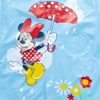 Disney Minnie Mouse Girls Waterproof Hooded Rain Jacket Little Kid - 4 of 4