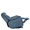 36.00"Electric Power Lift Recliner Chair for Elderly, PU Recliner Chair for Seniors, Home Theater Seating,Living Room Chair (Black PU) - 4 of 4