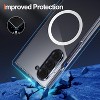Entronix [Magnetic] Case Compatible with Galaxy Z Fold 7 - [Hard Back] Slim Clear - 4 of 4