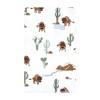 Hudson Baby Boys Cotton Flannel Burp Cloths 10-Pack, Wilderness, One Size - 3 of 4