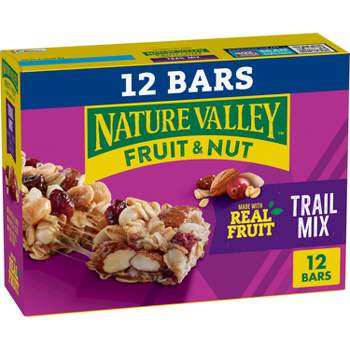 Nature Valley Fruit & Nut Trail Mix Bars - 12ct/14.4oz