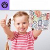 Kicko Passport Sticker Book for Boys and Girls - Blue - image 3 of 4