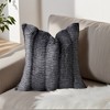 REGALWOVEN Fade-Resistant Plush Striped Luxury Series Soft Fluffy Modern Throw Pillow Covers 2 Pcs - 2 of 4