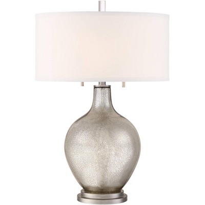 modern silver table lamp