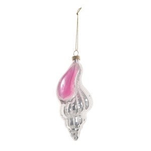 Beachcombers Silver Shell Ornament - 1 of 1