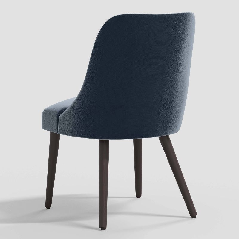 Geller Modern Dining Chair in Shiny Velvet Mystere - Threshold™, 4 of 8