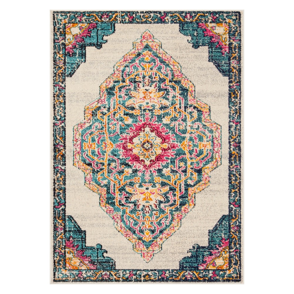 4'X5'7in Medallion Area Rug - Safavieh