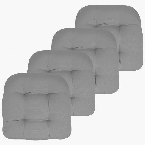 Patio Cushions Outdoor Chair Pads Thick Fiber Fill Tufted 19