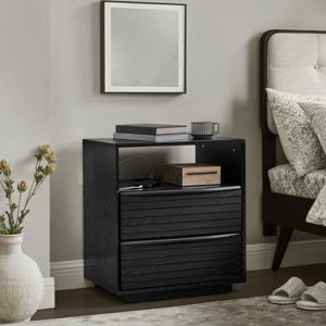 Modern TV Stand for TVs Up to 75", 63'' Entertainment Center with 3 Drawers & Open Shelves, Media Console Table, Sideboard Buffet Cabinet - 1 of 4