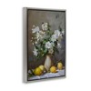 Stupell Industries Floral Lemons Still Life Floating Frame Canvas Art - 2 of 4