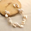 SOHI Women's Pearl White The Large Riviera Collar Necklace - 3 of 4
