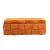 NicBex Storage Bench Ottoman with Storage Padded Footstool with Safety Hinge for Bedroom, Entryway - 3 of 4