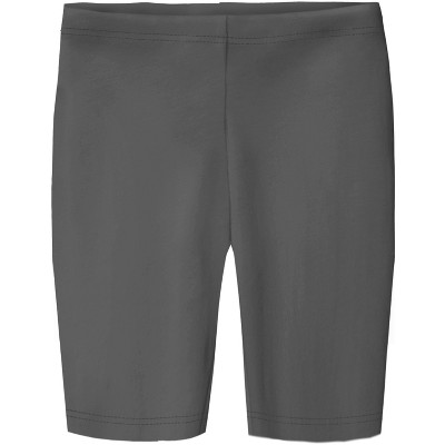 City Threads USA-Made Soft 100% Cotton Girls Long Bike Shorts