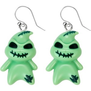 Spooky Ghost & Bat Stud Earrings - Matching Halloween Costume Jewelry for Women, Cute Gift for Hocus Pocus Party & Christmas - 1 of 4