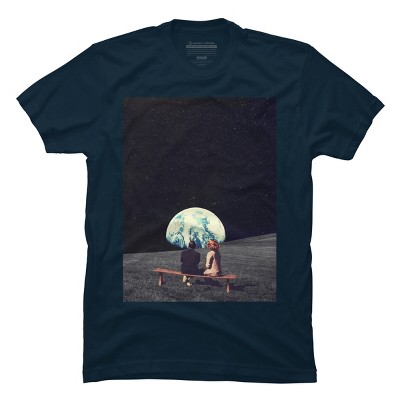 Men's Design By Humans We Used To Live There By FrankMoth T-Shirt