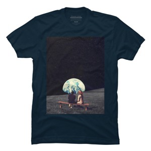 Men's Design By Humans We Used To Live There By FrankMoth T-Shirt - 1 of 4