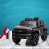 Garvee 12V Kids Ride-On Truck – Electric Silverado Trail Boss with Remote Control, MP3/Bluetooth, LED Lights & Suspension - 3 of 4