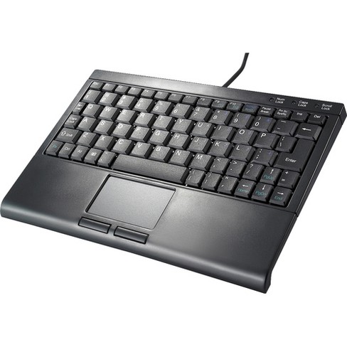 Solidtek Usb Super Mini Keyboard 77 Keys With Touchpad Mouse Kb-3410bu - Usb - 77 Key - Touchpad Pc : Target