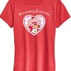 Women's - Strawberry Shortcake - Coquette Heart-Women's Short Sleeve Graphic T-Shirt Short Sleeve Graphic T-Shirt - 2 of 4