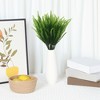 Unique Bargains Realistic Appearance Indoor Outdoor Artificial Lavender Flowers 13.4" 10 Pcs - 2 of 4