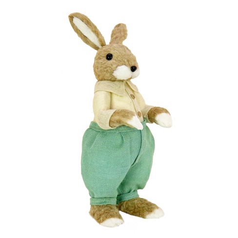 Straw Easter Bunnies, Set of 2