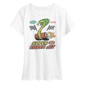 Women's - Ford - Super Cobra Jet Short Sleeve Graphic T-Shirt - 1 of 4