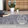 Vintage Distressed Rug for Living Room,Machine Washable Low-Pile Non-Slip Indoor Carpet,Stain-Resistant Easy-Clean Floor Mat for Kids Room - 3 of 4
