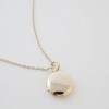 Keepsake Locket Necklace in Gold, Rose Gold, Silver - Honeycat - 3 of 4