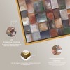 Art Remedy Brown Squares Brown Earthy Abstract Wall Art Framed - 4 of 4