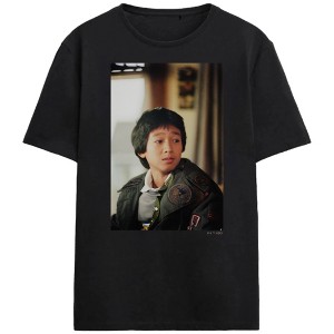 The Goonies The Inventor Data Adult Black Crew Neck Short Sleeve T-shirt - 1 of 3